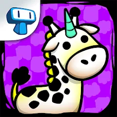 Скачать взломанную Giraffe Evolution: Idle Game на Андроид (Много денег)