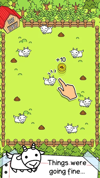 Goat Evolution: Animal Merge (Гоат Эволюшн) МОД/Взлом [Деньги, Монеты и Меню MOD] Screenshot 1