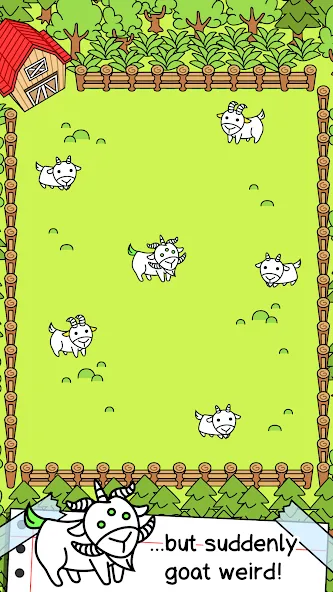 Goat Evolution: Animal Merge (Гоат Эволюшн) МОД/Взлом [Деньги, Монеты и Меню MOD] Screenshot 2