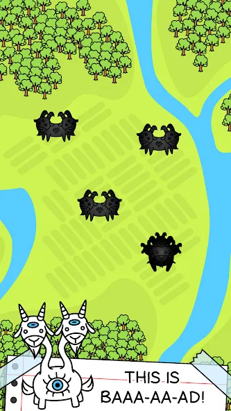 Goat Evolution: Animal Merge (Гоат Эволюшн) МОД/Взлом [Деньги, Монеты и Меню MOD] Screenshot 3