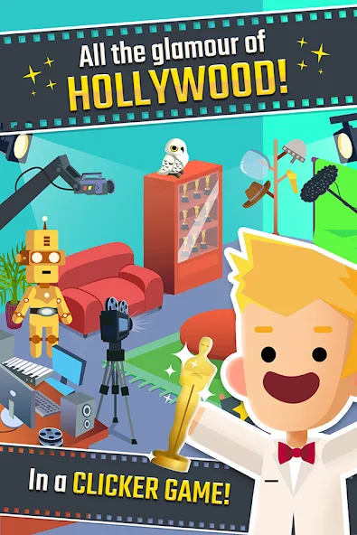 Hollywood Billionaire: Be Rich (Холливудский миллиардер) МОД/Взлом [Меню, Бесконечные монеты и Открытые уровни] Screenshot 1