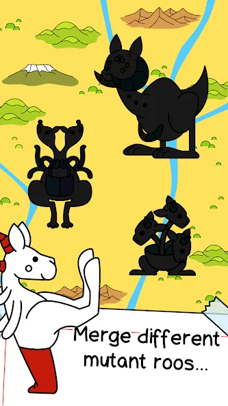 Kangaroo Evolution: Simulator (Кенгуру Эволюция) МОД/Взлом [Много монет, Открытые уровни и Мега MOD] Screenshot 3
