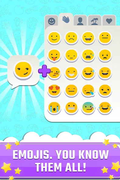 Match The Emoji: Combine All (Мэтч Зэ Имоджи) МОД/Взлом [Много денег, Монет и Все открыто] Screenshot 1