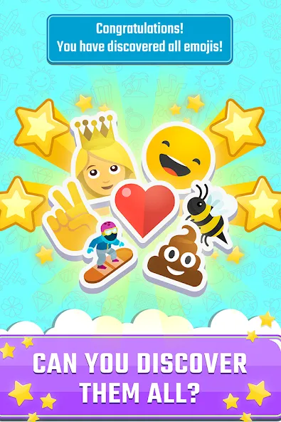Match The Emoji: Combine All (Мэтч Зэ Имоджи) МОД/Взлом [Много денег, Монет и Все открыто] Screenshot 4
