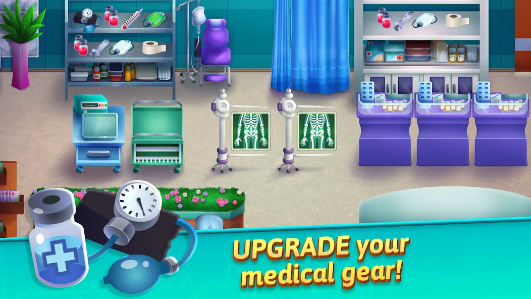 Medicine Dash: Hospital Game (Медицинский Дэш) МОД/Взлом [Много денег, Монет и Все открыто] Screenshot 3