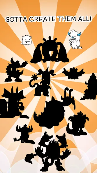 Monster Evolution: Merge Game (Монстер Эволюшн) МОД/Взлом [Деньги, Монеты и Меню MOD] Screenshot 4