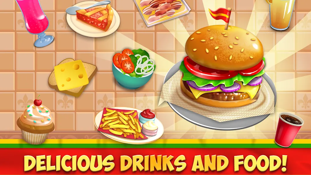 My Burger Shop 2: Food Game (Мой Бургер Шоп 2) МОД/Взлом [Много денег, Монет и Все открыто] Screenshot 3