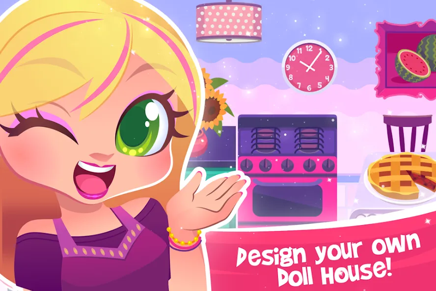 My Doll House: Pocket Dream МОД/Взлом [Деньги, Монеты и Меню MOD] Screenshot 1