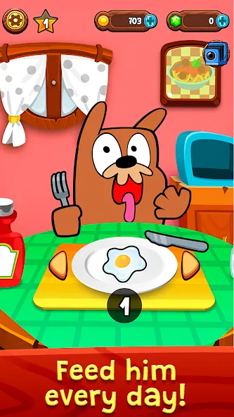 My Grumpy: Funny Virtual Pet (Май Грампи) МОД/Взлом [Меню, Бесконечные монеты и Открытые уровни] Screenshot 2