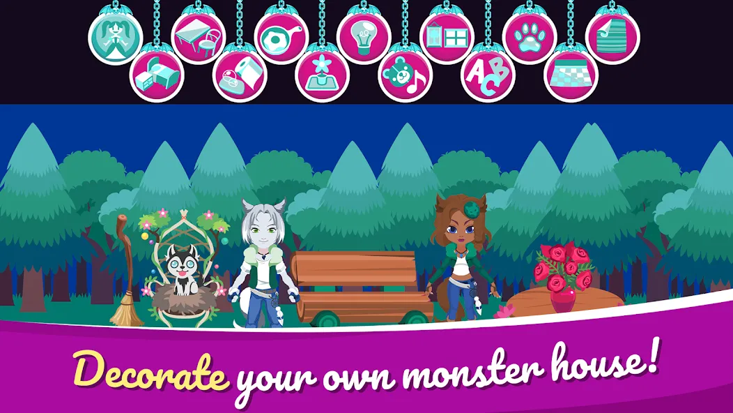 My Monster House: Doll Games (Май Монстер Хаус) МОД/Взлом [Много денег, Монет и Все открыто] Screenshot 1