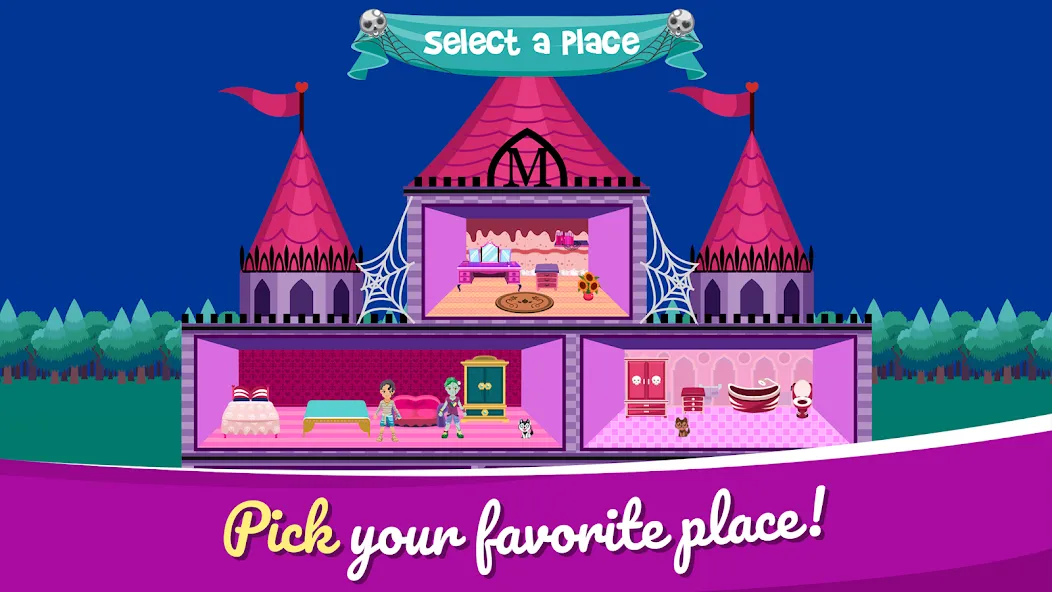 My Monster House: Doll Games (Май Монстер Хаус) МОД/Взлом [Много денег, Монет и Все открыто] Screenshot 3