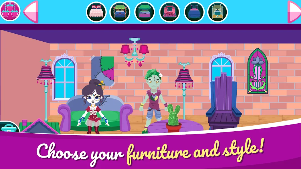 My Monster House: Doll Games (Май Монстер Хаус) МОД/Взлом [Много денег, Монет и Все открыто] Screenshot 4