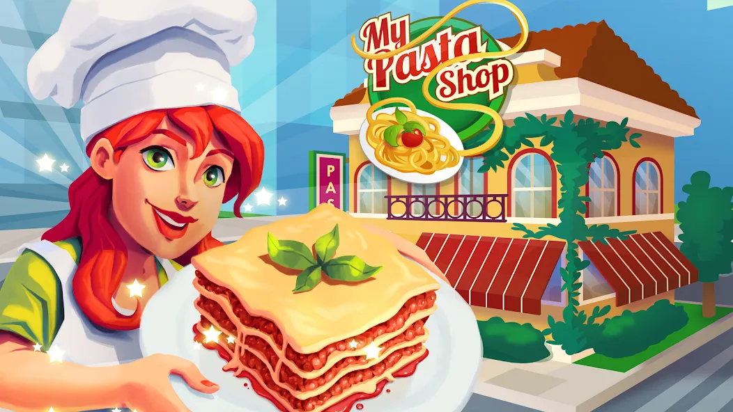 My Pasta Shop: Cooking Game (Мой Паста Шоп) МОД/Взлом [Все открыто, Дополнительные деньги и Меню MOD] Screenshot 5