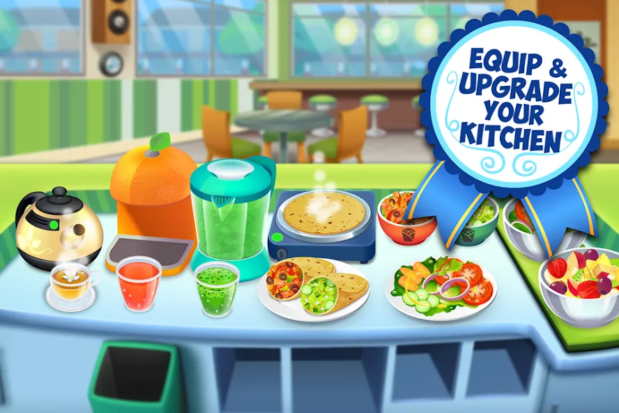 My Salad Bar: Veggie Food Game (Мой салатбар) МОД/Взлом [Бесконечные деньги, Монеты и Мега MOD] Screenshot 4