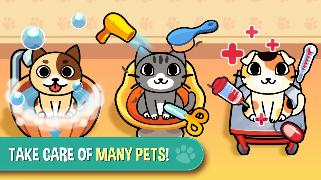 My Virtual Pet Shop: Animals (Мой Виртуальный Зоомагазин) МОД/Взлом [Бесконечные деньги, Монеты и Мега MOD] Screenshot 1