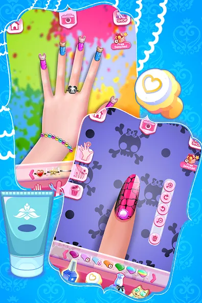 My Nail Makeover: Nail Salon (Моя маникюрная переменка) МОД/Взлом [Все открыто, Дополнительные деньги и Меню MOD] Screenshot 4