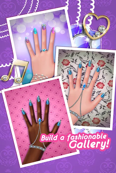 My Nail Makeover: Nail Salon (Моя маникюрная переменка) МОД/Взлом [Все открыто, Дополнительные деньги и Меню MOD] Screenshot 5