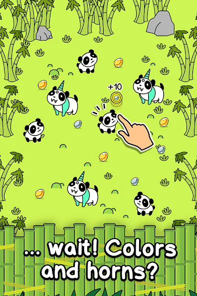 Panda Evolution: Idle Clicker (Панда Эволюция) МОД/Взлом [Много денег, Монет и Все открыто] Screenshot 2