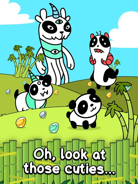 Panda Evolution: Idle Clicker (Панда Эволюция) МОД/Взлом [Много денег, Монет и Все открыто] Screenshot 5