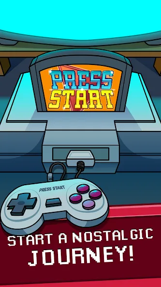 Press Start: Video Game Story (Пресс Старт) МОД/Взлом [Все открыто, Дополнительные деньги и Меню MOD] Screenshot 1