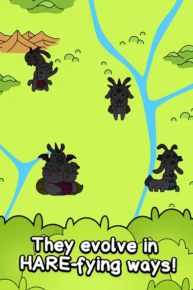 Rabbit Evolution: Merge Bunny (Рэббит Эволюшн) МОД/Взлом [Бесконечные деньги, Монеты и Мега MOD] Screenshot 3