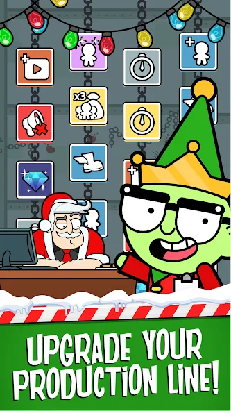 Santa’s Capitalist Factory МОД/Взлом [Все открыто, Дополнительные деньги и Меню MOD] Screenshot 5