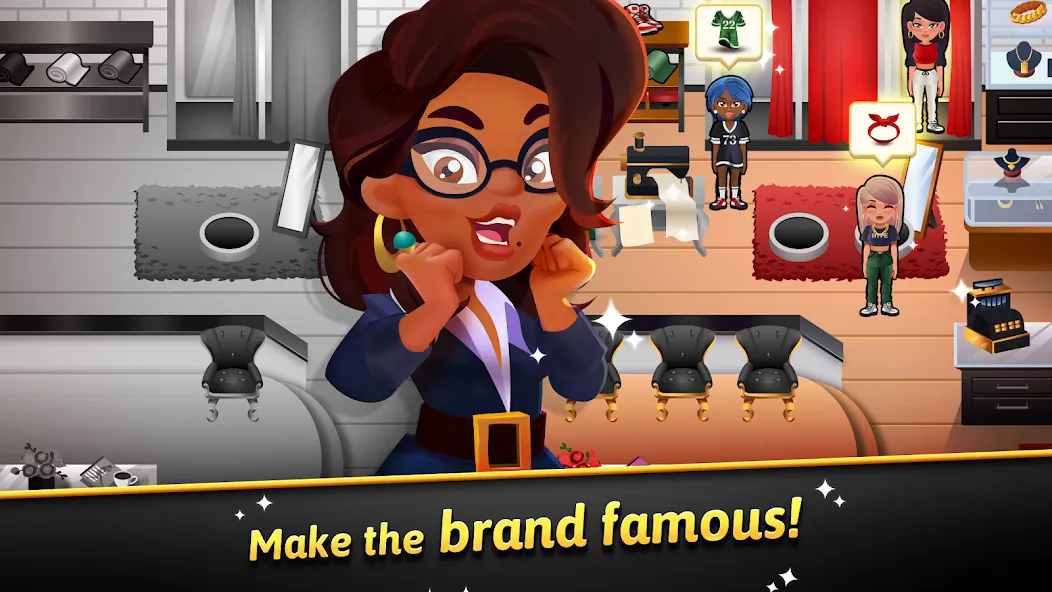 Hip Hop Salon Dash Beauty Game (Хипхоп салон Дэш красивая игра) МОД/Взлом [Все открыто, Дополнительные деньги и Меню MOD] Screenshot 2