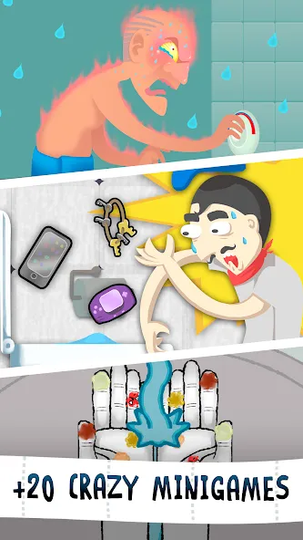 Toilet Time: Fun Mini Games (Туалетное время) МОД/Взлом [Все открыто, Дополнительные деньги и Меню MOD] Screenshot 3