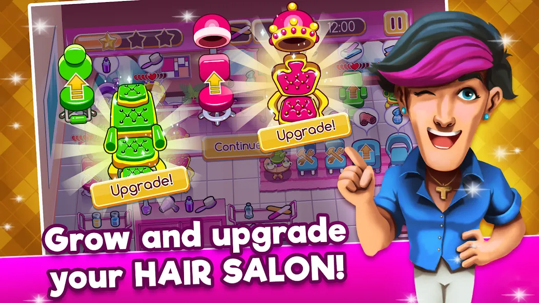 Beauty Salon: Parlour Game (Бьютисэлон) МОД/Взлом [Много монет, Открытые уровни и Мега MOD] Screenshot 2