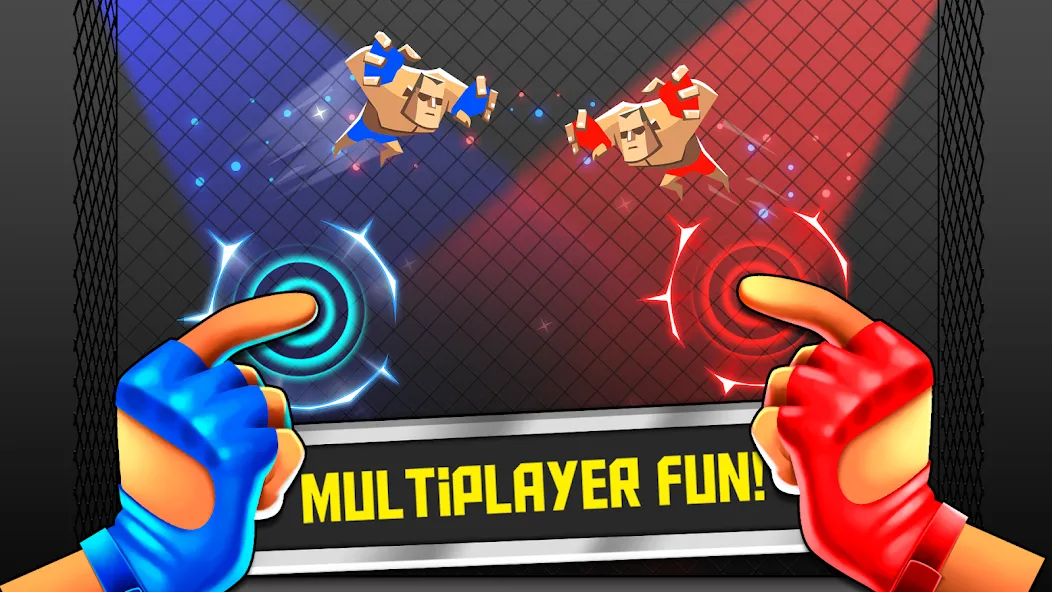 UFB: 2 Player Game Fighting (УФБ) МОД/Взлом [Деньги, Монеты и Меню MOD] Screenshot 1