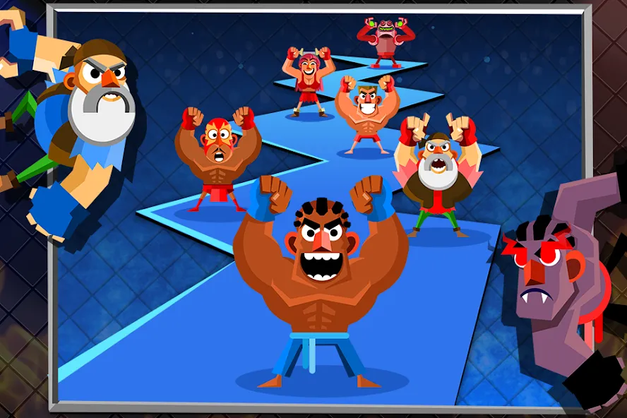 UFB 2: Fighting Champions Game (УФБ 2) МОД/Взлом [Деньги, Монеты и Меню MOD] Screenshot 3
