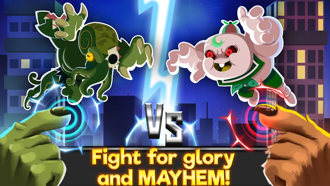 UFB Rampage: Monster Fight (УФБ Рэмпейдж) МОД/Взлом [Много денег, Монет и Все открыто] Screenshot 4