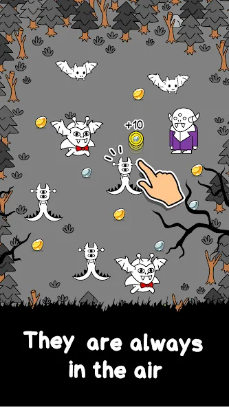 Vampire Evolution: Idle Horror (Вампирская эволюция) МОД/Взлом [Много денег, Монет и Все открыто] Screenshot 2