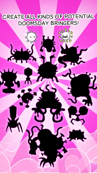 Virus Evolution: Merge Game (Вирус Эволюшн) МОД/Взлом [Много монет, Открытые уровни и Мега MOD] Screenshot 4