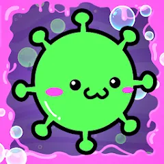 Скачать Взломанная Virus Evolution: Merge Game на Андроид (Много денег)