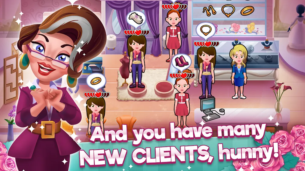 Wedding Salon Dash Bridal Shop (Свадебный салон Дэш Бутик невест) МОД/Взлом [Бесконечные деньги, Монеты и Мега MOD] Screenshot 2