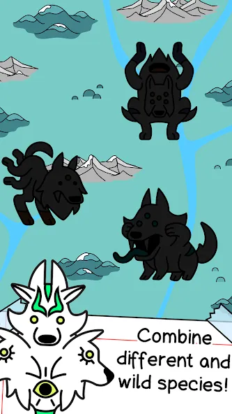 Wolf Evolution: Merge Wild Dog (Вульф Эволюшн) МОД/Взлом [Много монет, Открытые уровни и Мега MOD] Screenshot 3