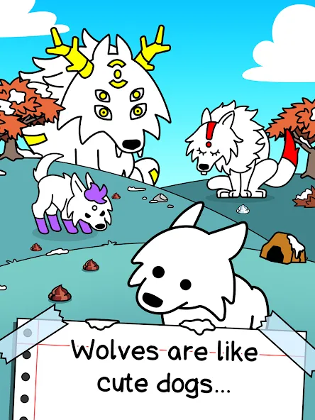 Wolf Evolution: Merge Wild Dog (Вульф Эволюшн) МОД/Взлом [Много монет, Открытые уровни и Мега MOD] Screenshot 5