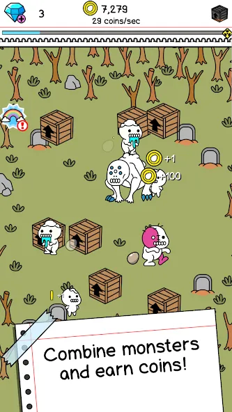 Zombie Evolution: Idle Game (Зомби Эволюция) МОД/Взлом [Все открыто, Дополнительные деньги и Меню MOD] Screenshot 2