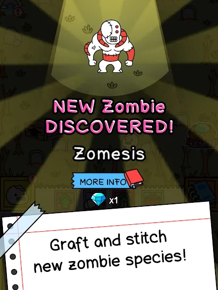 Zombie Evolution: Idle Game (Зомби Эволюция) МОД/Взлом [Все открыто, Дополнительные деньги и Меню MOD] Screenshot 5