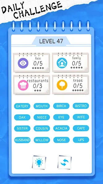 Word Sort: Association Connect (Соннект Колорс) МОД/Взлом [Много монет, Открытые уровни и Мега MOD] Screenshot 4
