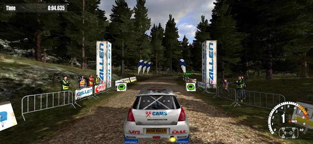 Rush Rally 3 Demo (Раш Ралли 3 Демо) МОД/Взлом [Много монет, Открытые уровни и Мега MOD] Screenshot 1