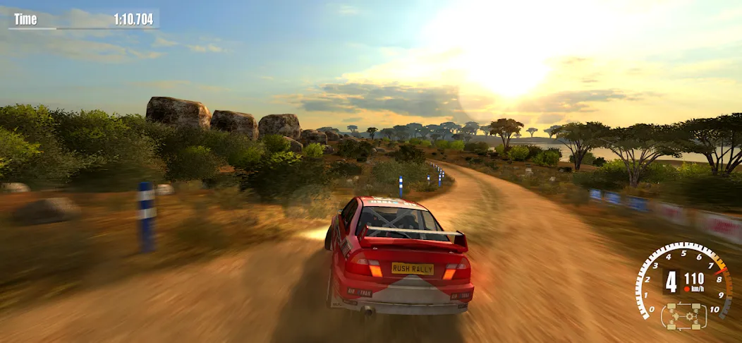 Rush Rally 3 Demo (Раш Ралли 3 Демо) МОД/Взлом [Много монет, Открытые уровни и Мега MOD] Screenshot 2
