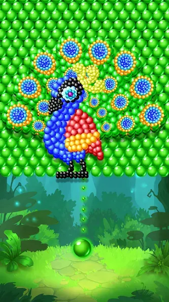 Bubble  Shooter МОД/Взлом [Деньги, Монеты и Меню MOD] Screenshot 3