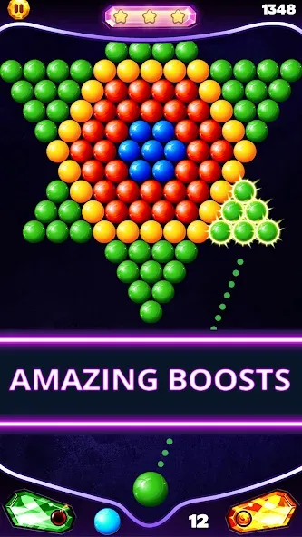 Bubble Shooter Classic (Бабл Шутер Классик) МОД/Взлом [Много денег, Монет и Все открыто] Screenshot 1