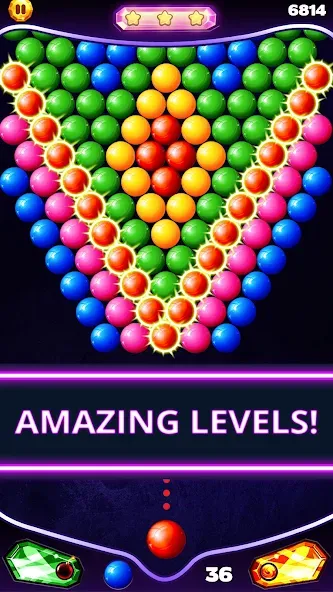 Bubble Shooter Classic (Бабл Шутер Классик) МОД/Взлом [Много денег, Монет и Все открыто] Screenshot 3