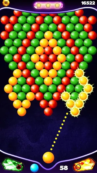 Bubble Shooter Classic (Бабл Шутер Классик) МОД/Взлом [Много денег, Монет и Все открыто] Screenshot 5