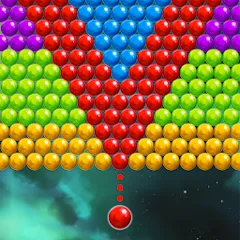 Скачать Bubble Shooter Space Взлом (Много монет и энергии) на Андроид