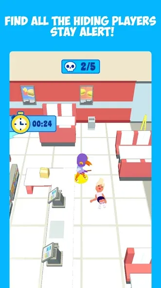 A4 Hide and Seek МОД/Взлом [Много денег, Монет и Все открыто] Screenshot 2