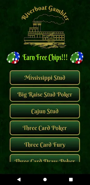 Riverboat Gambler — скриншот 1 Riverboat Gambler — скриншот 1